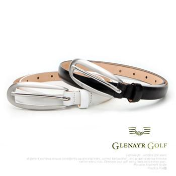 Glenayr Golf 글레냐골프 여성 2color 프리미엄 천연소가죽 슬림타입 벨트