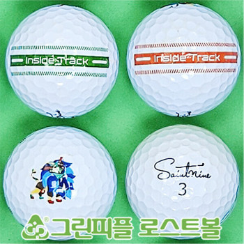 세인트나인 인사이드 트랙 3피스 A-급 로스트볼 16개