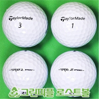 테일러메이드 RBZ SPEED 화이트 2피스 A급 로스트볼 16개