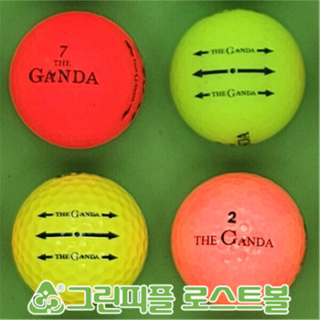 히로아끼 더간다 트리플트랙 컬러혼합 2&3피스 A-급 로스트볼 16개