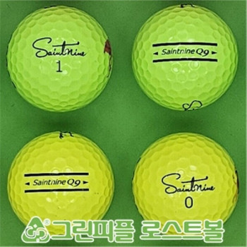 세인트나인 Q9 컬러혼합 3피스 B급 로스트볼 16개