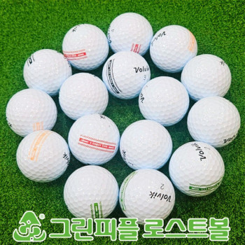 볼빅 맥스 스피드 엑스 플래그라인 2피스 B급 로스트볼 16개