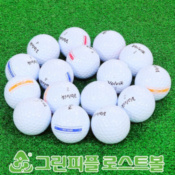 볼빅 소닉 브이 (SONIC V) 시리즈 소프트트랙 2피스 B+급 로스트볼 16개